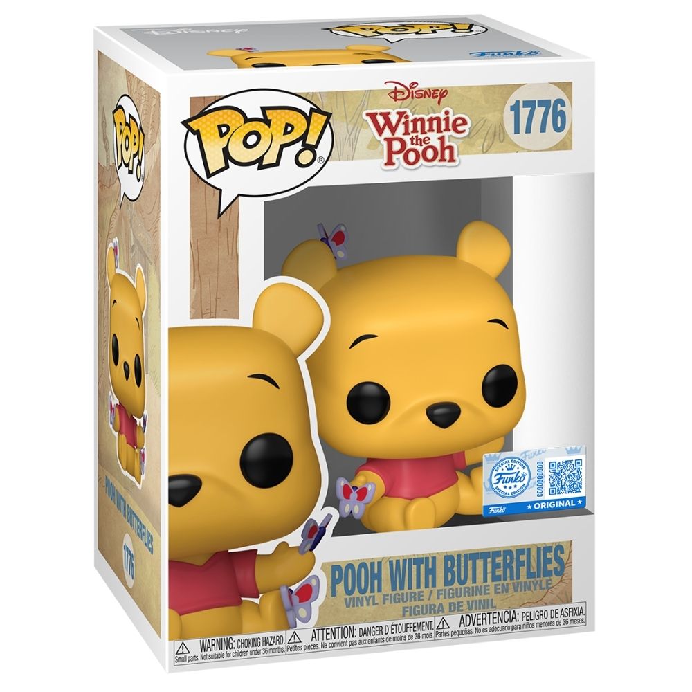 Winnie the Pooh - Pooh with Butterflies US Exclusive Pop! Vinyl