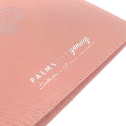 Palms Off Collector's Series 12 Pocket Zip Trading Card Binder - PINK
