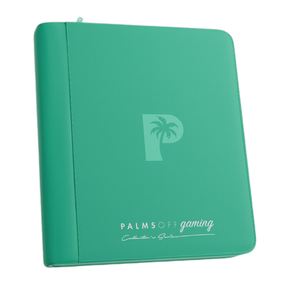 Collector's Series Top Loader Zip Binder - 4 Pocket - Turquoise