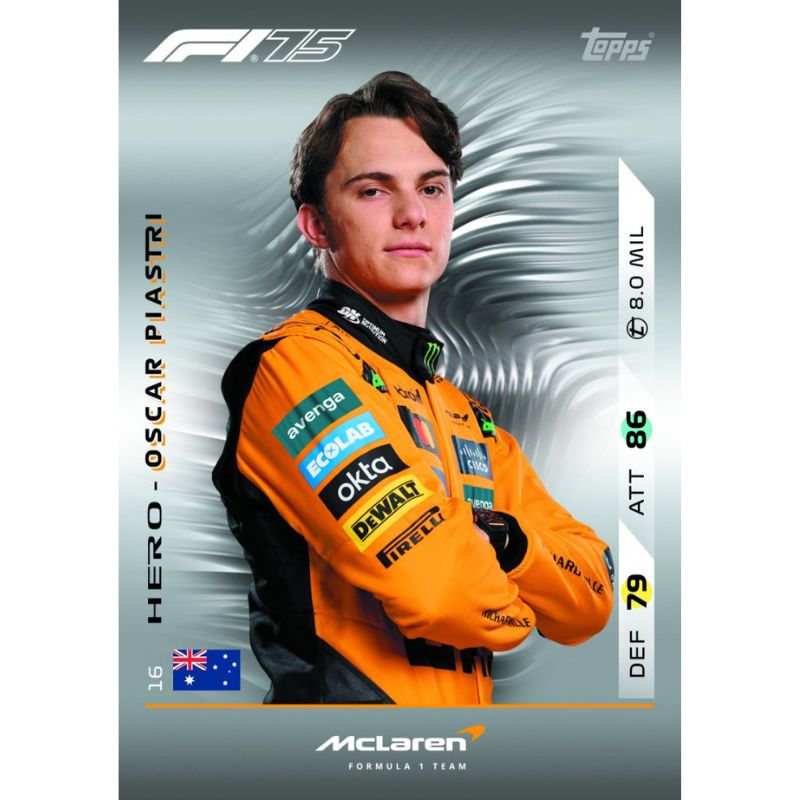 F1 Turbo Attax 2025 Booster (24 Boosters)