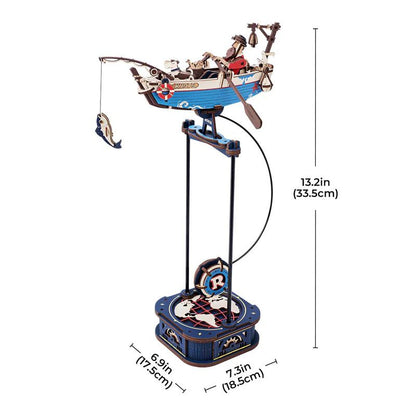 Robotime DIY Pendulum Balance Ocean Fisher
