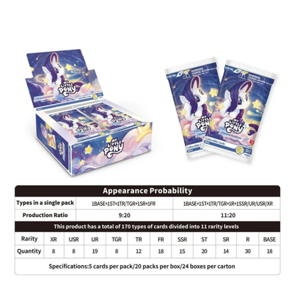My Little Pony-Friendship Eternal Foil Cards-Rainbow Edition- 002A Booster Box