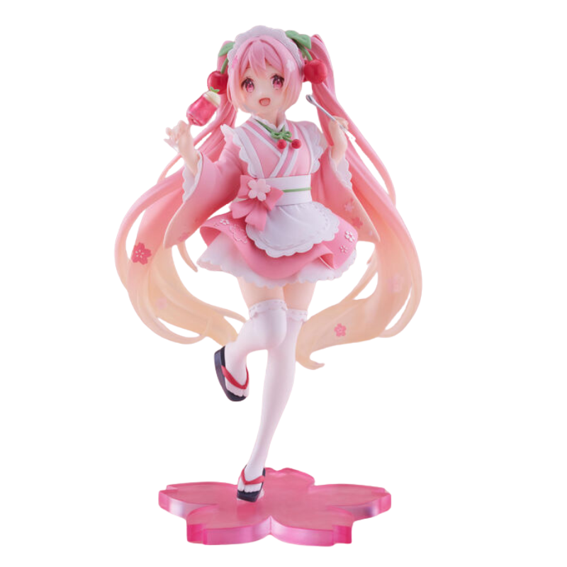 Sakura Miku Newley Written Figure (Japanese Cafe Version) (re-run)