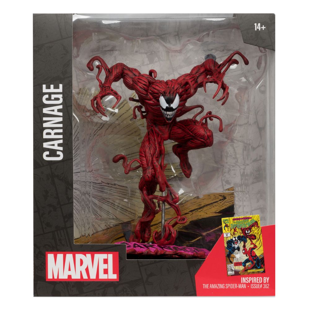 Marvel - Carnage "The Amazing Spider-Man #362" 1:10 Figure
