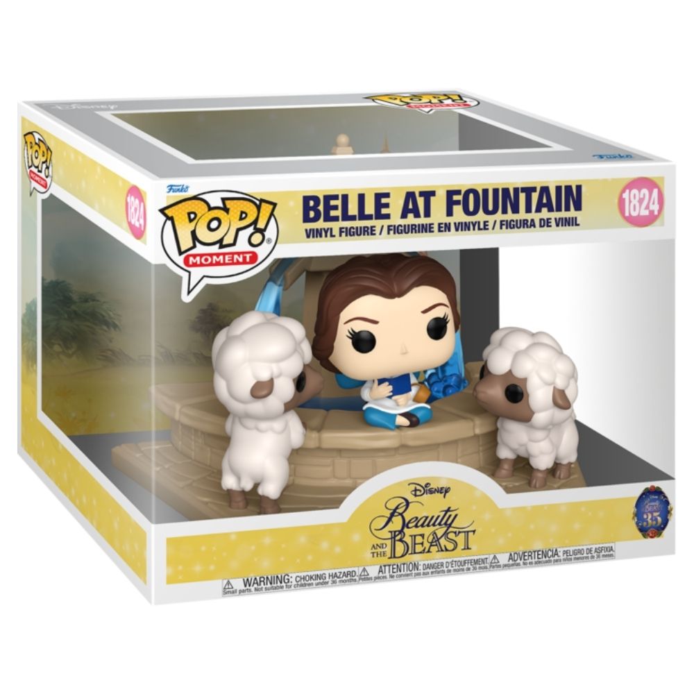 Beauty and the Beast (1991) - Belle at Fountain Pop! Vinyl Moment