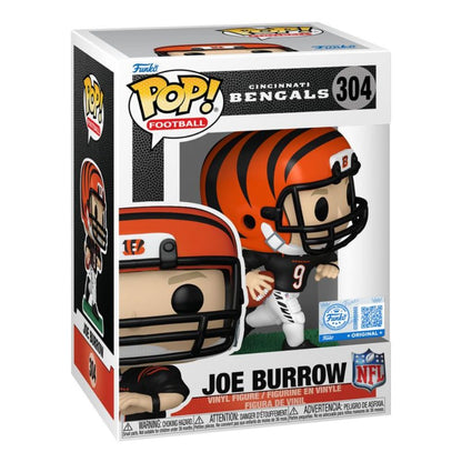 NFL: Bengals - Joe Burrow (Black Jersey) US Exclusive Pop! Vinyl