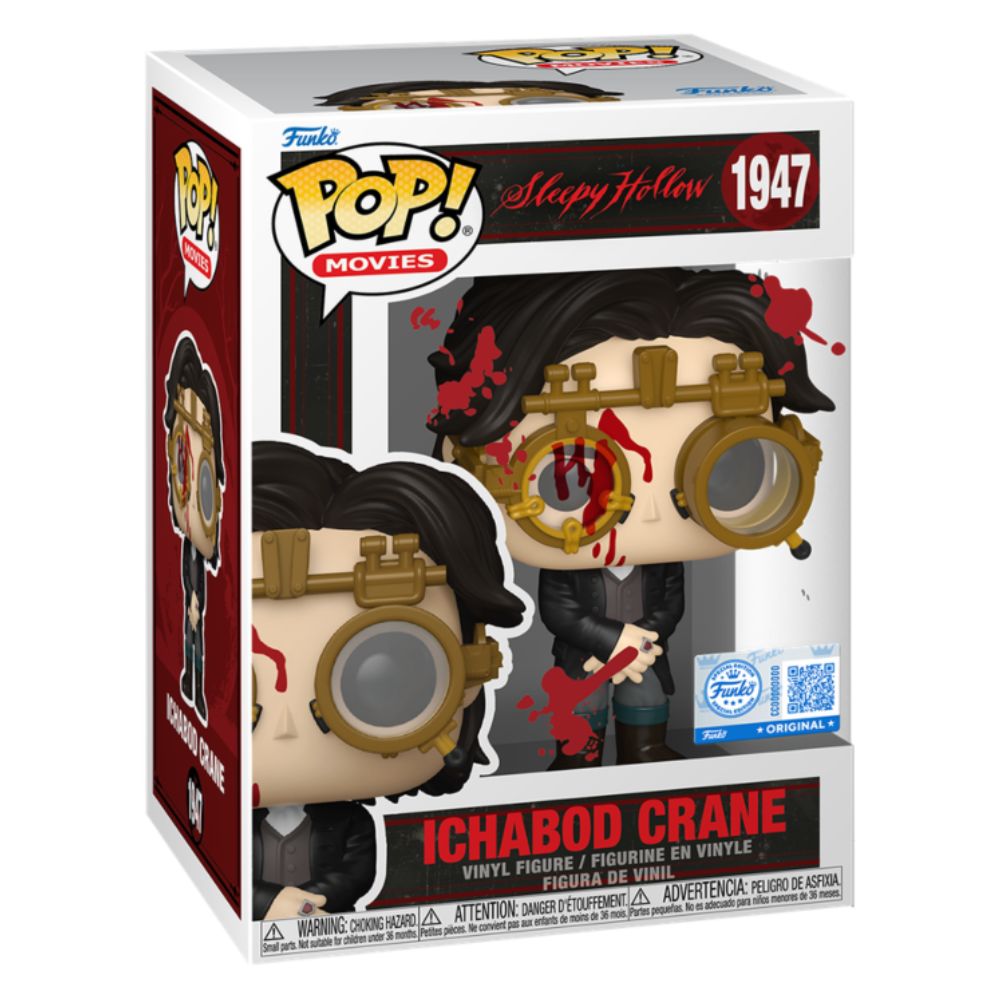 Sleepy Hollow - Ichabod Crane (Bloody) US Exclusive Pop! Vinyl