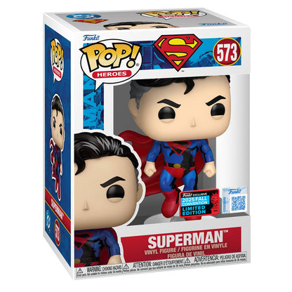 NYCC 2025 - DC Comics - Superman Retro Comic (Flying) US Exclusive Pop! Vinyl