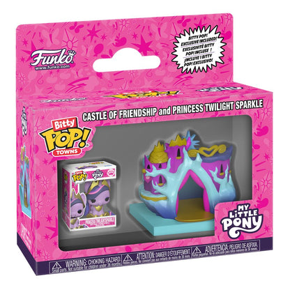 My Little Pony - Castle of Friendship & Princess Twilight Sparkle Bitty Pop! Town
