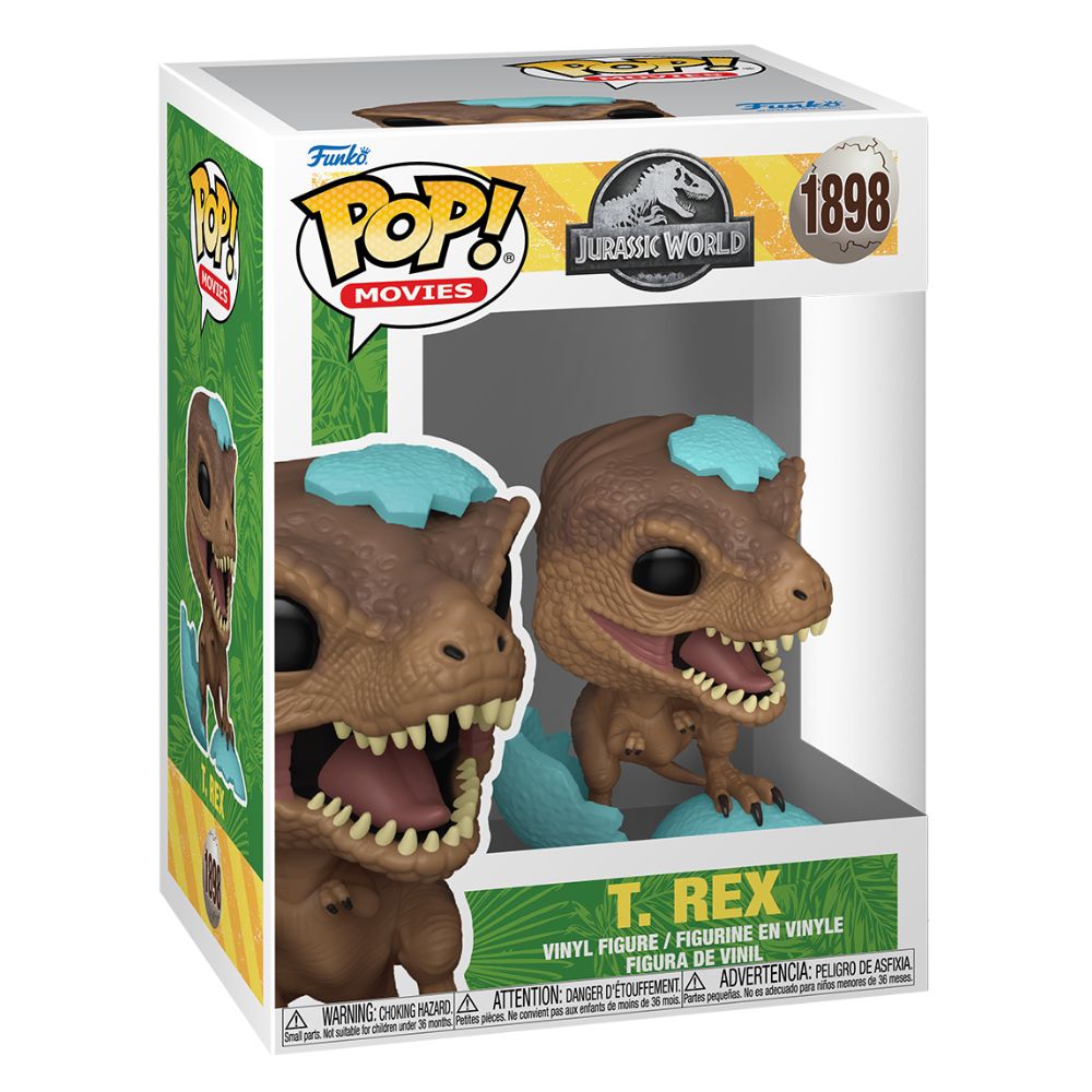 Jurassic Park - T-Rex Hatching (Blue Egg) Pop! Vinyl