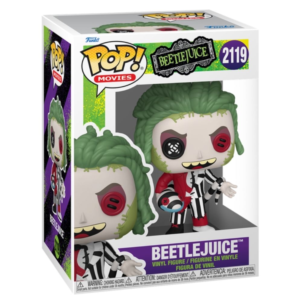 Beetlejuice - Beetlejuice (Patchwork) Pop! Vinyl