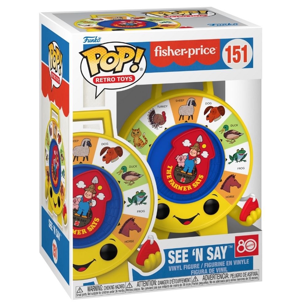 Retro Toys: Fisher-Price - See n' Say Pop! Vinyl