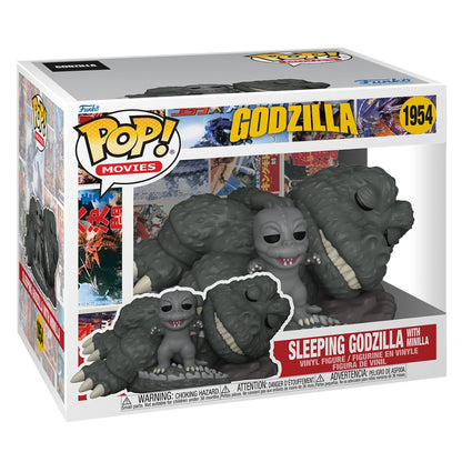 Godzilla - Sleeping Godzilla with Minnila 6 Inch Pop! Vinyl
