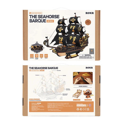 Robotime Seahorse Barque