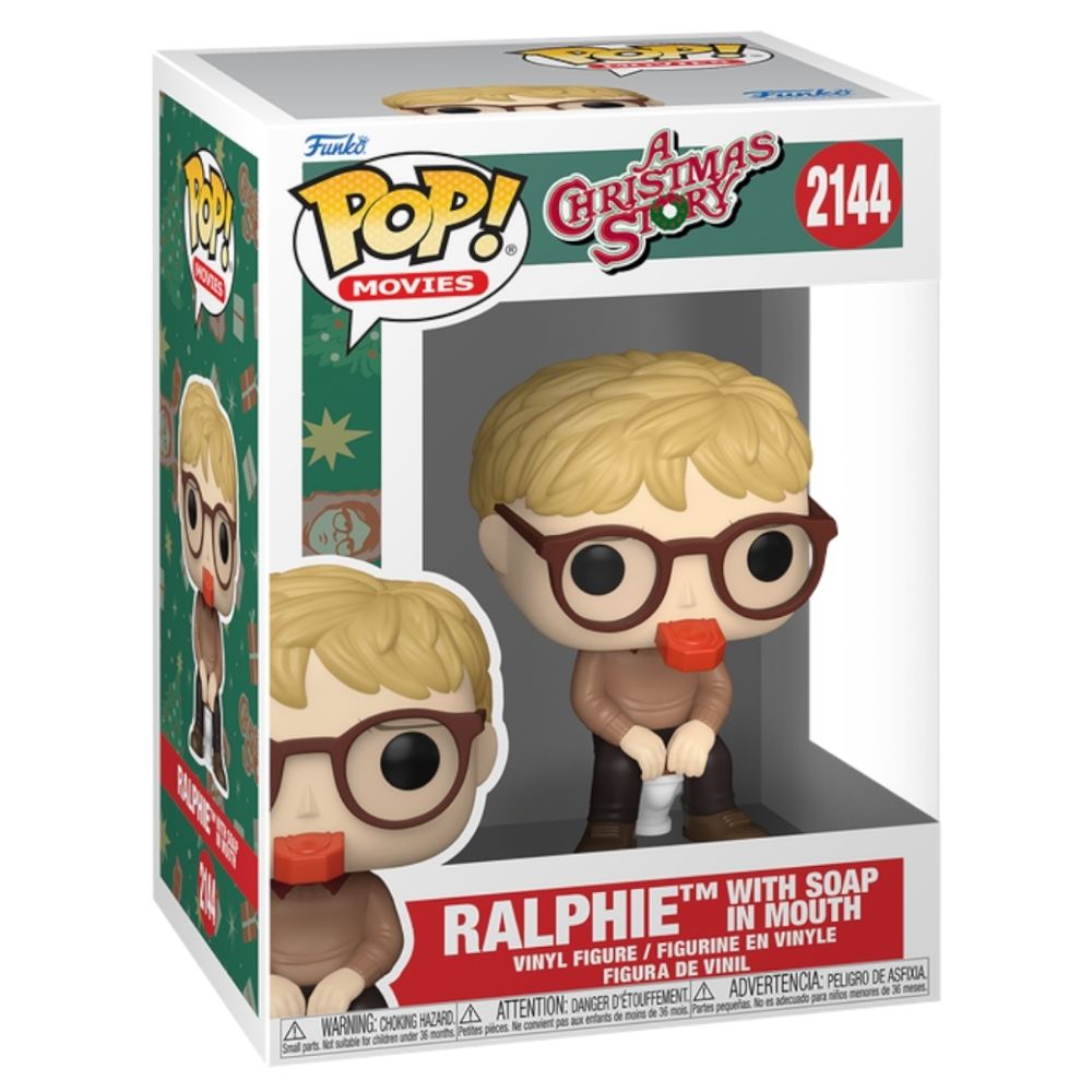 A Christmas Story - Ralphie with Soap in Mouth Pop! Vinyl