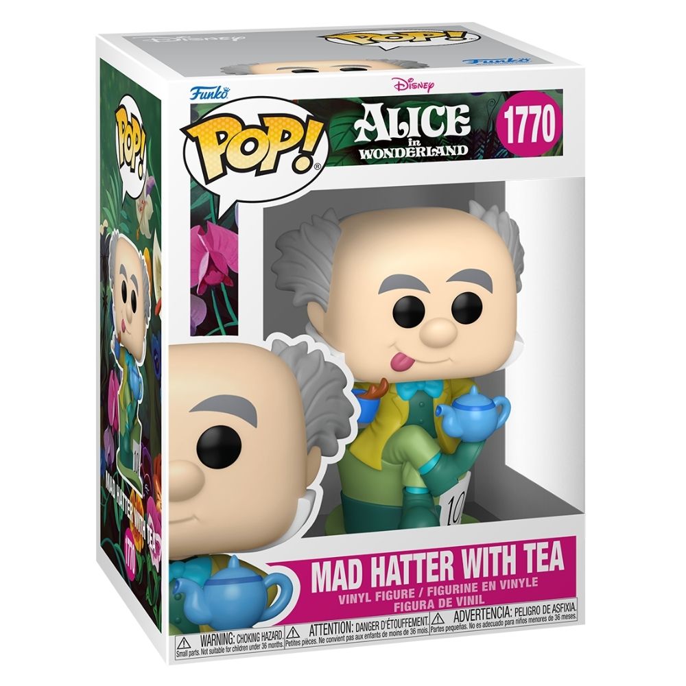 Alice in Wonderland (1951) - Mad Hatter with Tea Pop! Vinyl
