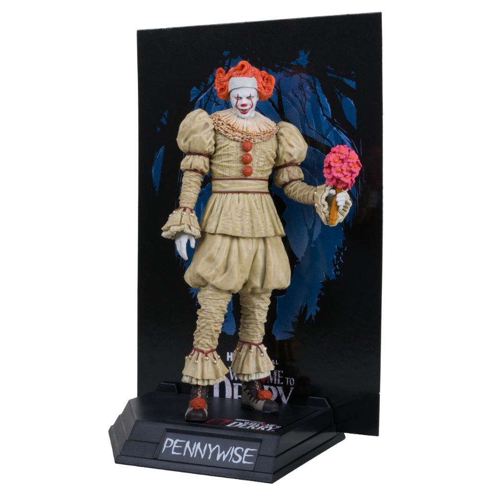 Welcome to Derry - Pennywise (Flashback) 6 Inch Movie Maniacs Figure