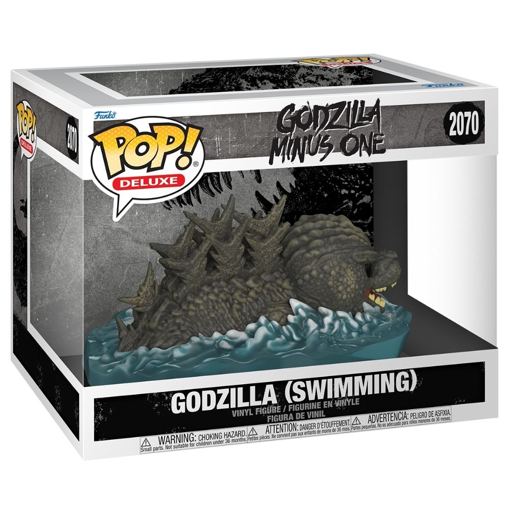 Godzilla Minus One (2023) - Godzilla (Swimming) Pop! Vinyl Deluxe