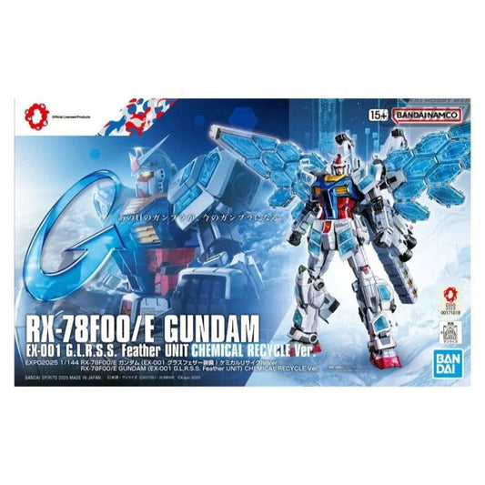 1/144 RX-78F00/E Gundam (EX-001 G.L.R.S.S. Feather Unit) Chemical Recycle Ver.