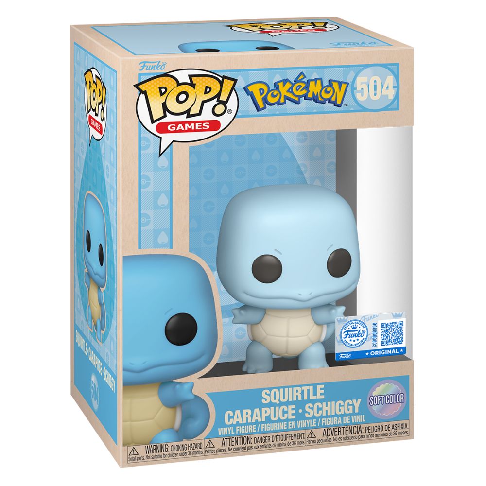 Pokemon - Squirtle (Pastel) US Exclusive Pop! Vinyl