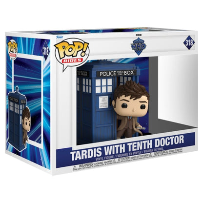 Doctor Who - TARDIS with Tenth Doctor Pop! Vinyl Ride