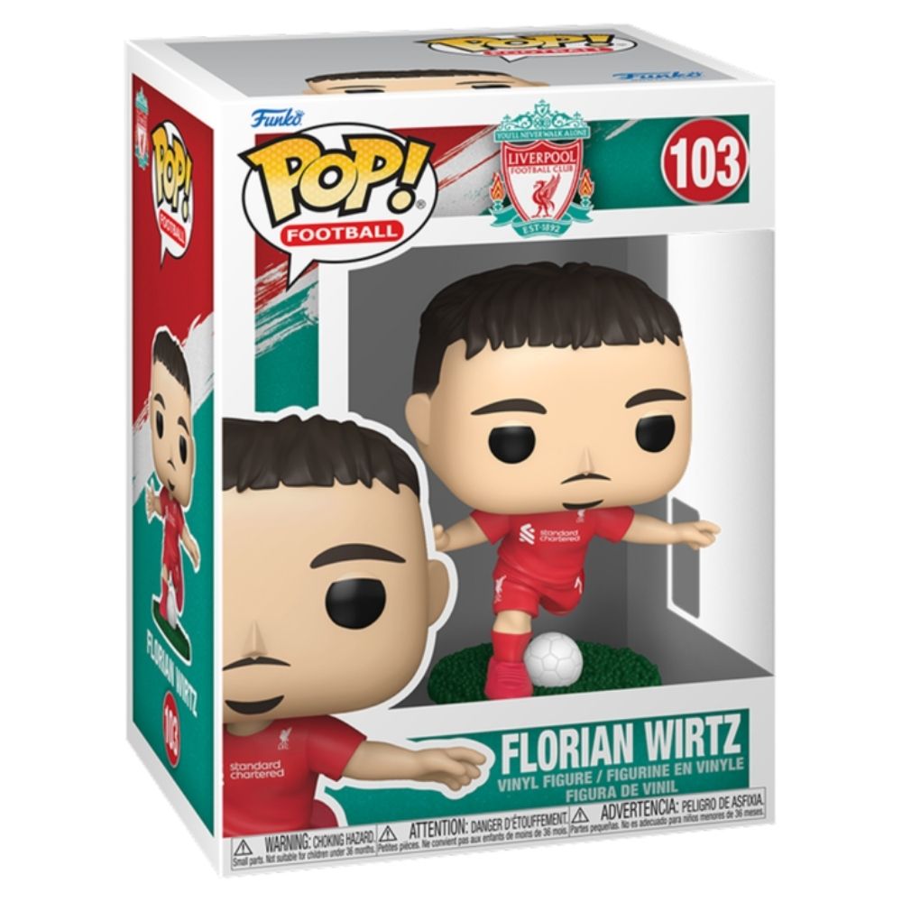 Football (Soccer): Liverpool - Florian Wirtz Pop! Vinyl