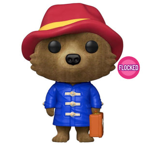Paddington (2017) - Paddington with Suitcase US Exclusive Flocked Pop! Vinyl