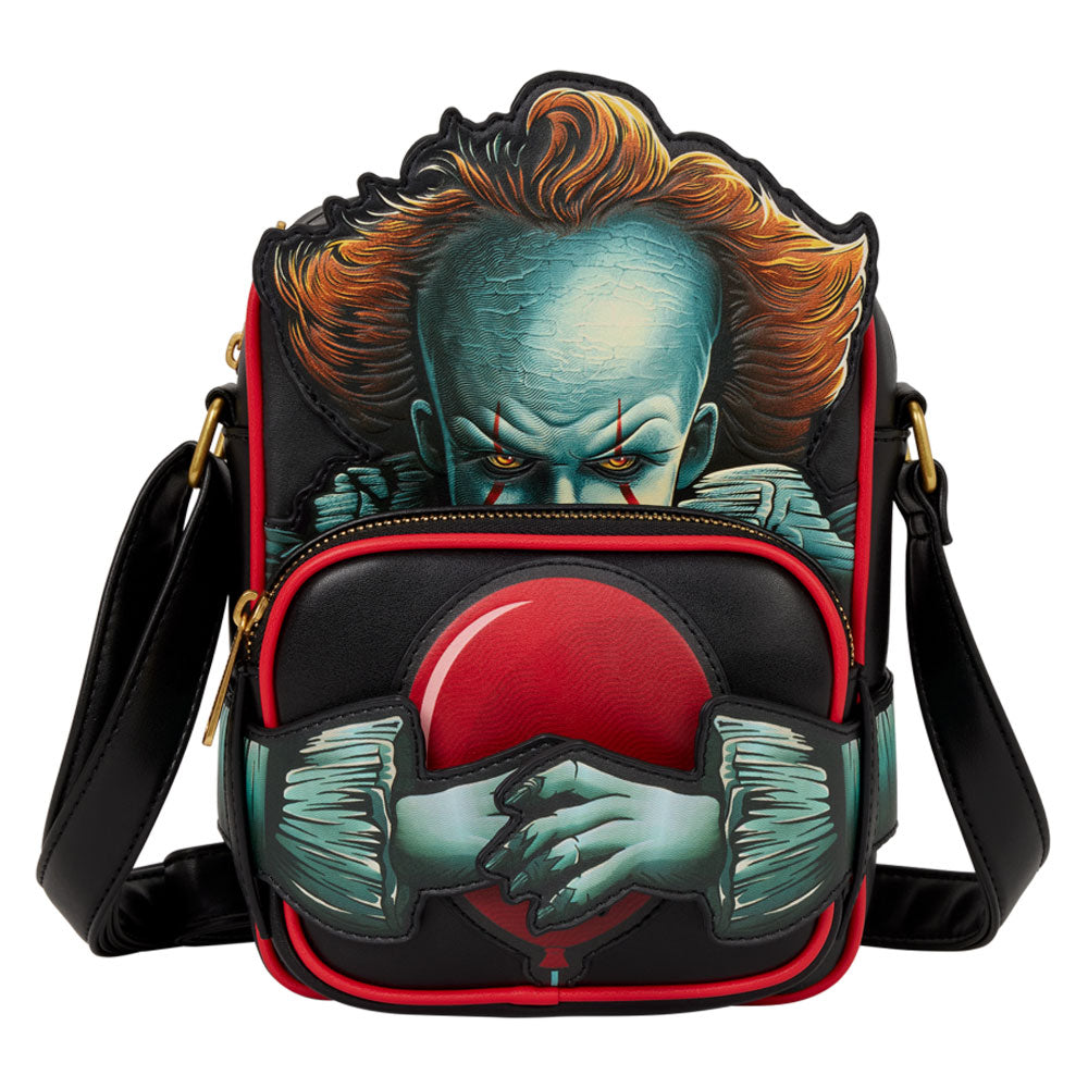 Loungefly - It: Chapter 2 - Pennywise Crossbuddies Bag with Coin Bag