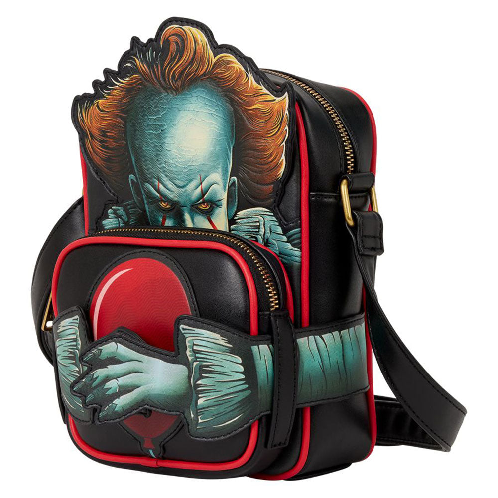 Loungefly - It: Chapter 2 - Pennywise Crossbuddies Bag with Coin Bag