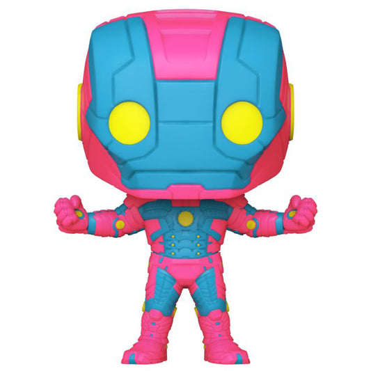 Marvel Comics - The Infinity Saga - Iron Man (Mark 5) Blacklight US Exclusive Pop! Vinyl