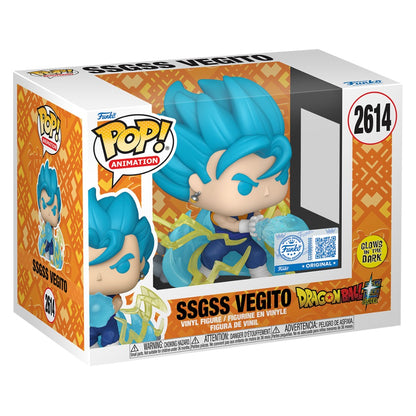 Dragon Ball Super - SSGSS Vegito Glow in the Dark US Exclusive Pop! Vinyl Premium