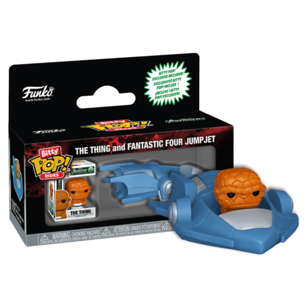 Avengers: Doomsday - The Thing and Fantastic Four Jump Jet Bitty Pop! Vinyl Ride