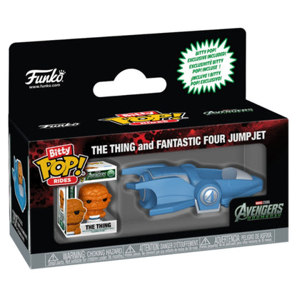 Avengers: Doomsday - The Thing and Fantastic Four Jump Jet Bitty Pop! Vinyl Ride