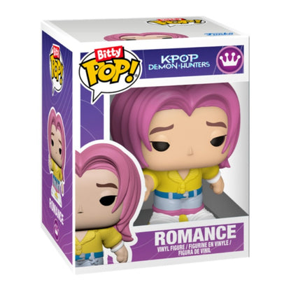 K-Pop Demon Hunters - Mira, Bobby, Derpy, & Romance Bitty Pop! Vinyl 4 Pack