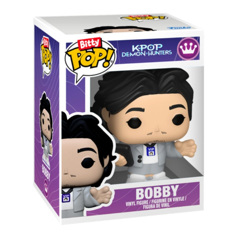 K-Pop Demon Hunters - Mira, Bobby, Derpy, & Romance Bitty Pop! Vinyl 4 Pack