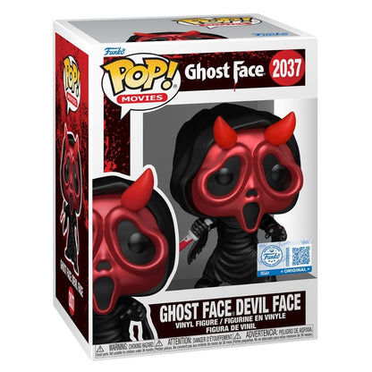 Ghost Face - Ghost Face Devil Face Metallic US Exclusive Pop! Vinyl