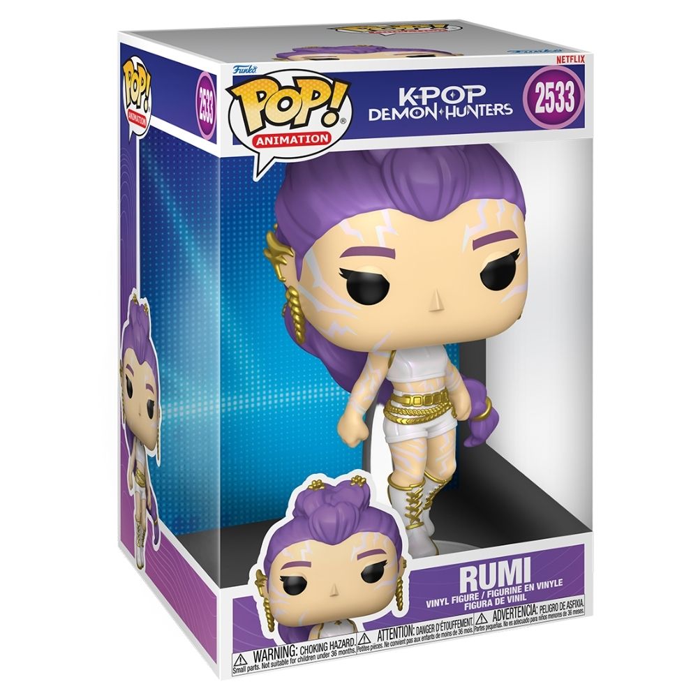 K-Pop Demon Hunters - Rumi 10 Inch Pop! Vinyl