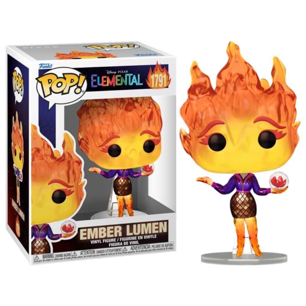 Elemental - Ember Lumen with Vivisteria Flower Pop! Vinyl