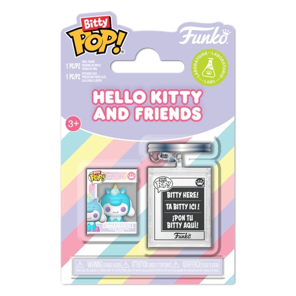 Hello Kitty and Friends - Cinnamoroll Bitty Pop! Vinyl with Keychain Case Accessory