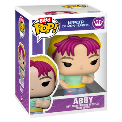 K-Pop Demon Hunters - Zoey, Jinu, Abby & Healer Han Bitty Pop! Vinyl 4 Pack