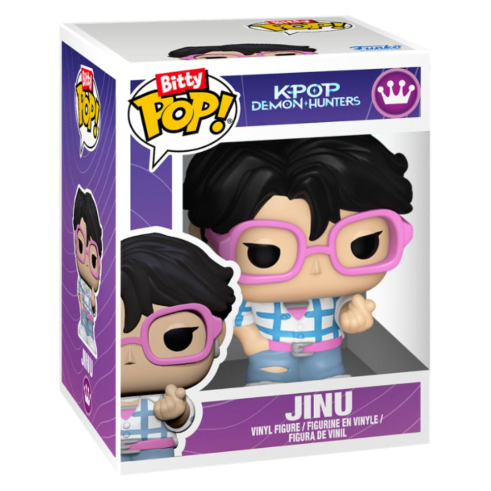 K-Pop Demon Hunters - Zoey, Jinu, Abby & Healer Han Bitty Pop! Vinyl 4 Pack