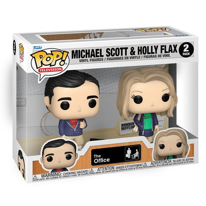 The Office - Michael Scott & Holly Flax Pop! Vinyl 2 Pack