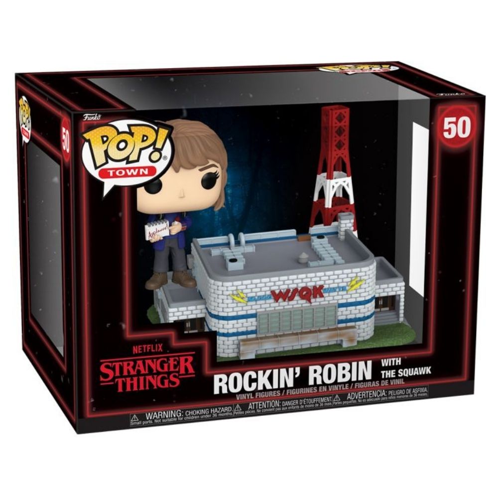Stranger Things - Rockin' Robin with The Squawk (Season 5) Pop! Town