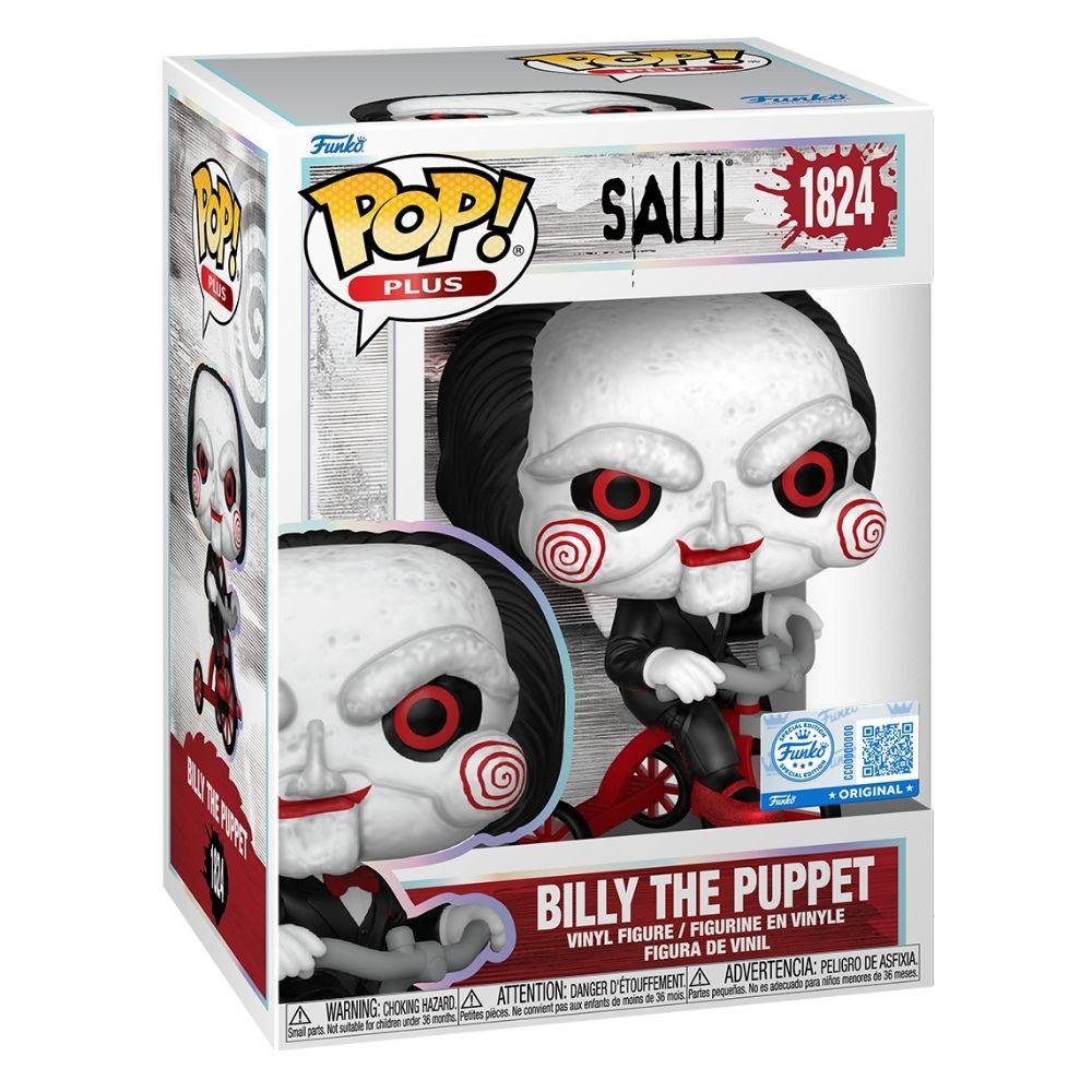 Saw: 10th Anniversary - Billy on Tricycle US Exclusive Pop! Plus