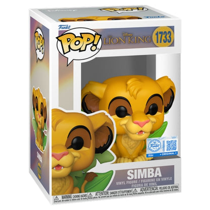 The Lion King - Simba with Leaves Pop! Vinyl