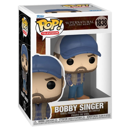 Supernatural - Bobby Singer with Hat Pop! Vinyl