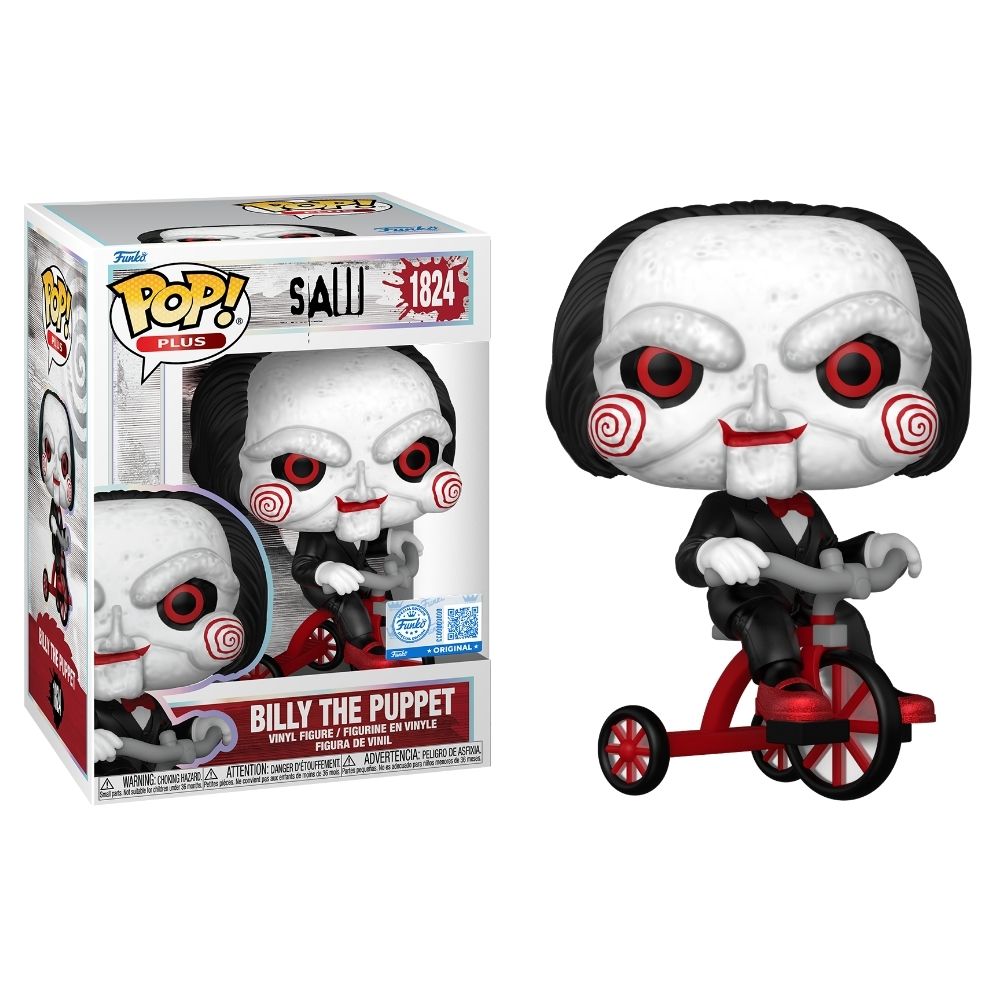 Saw: 10th Anniversary - Billy on Tricycle US Exclusive Pop! Plus