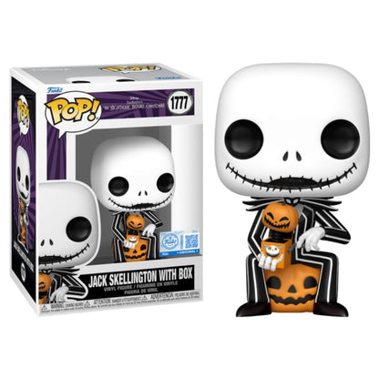 The Nightmare Before Christmas - Jack Skellington with Box US Exclusive Pop! Vinyl