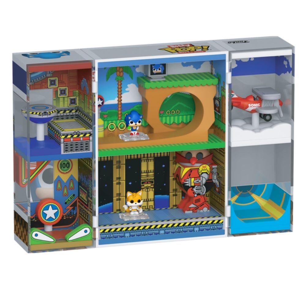 Sonic the Hedgehog - Sonic 2 Diorama Bitty Pop! Vinyl Playset