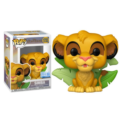 The Lion King - Simba with Leaves Pop! Vinyl